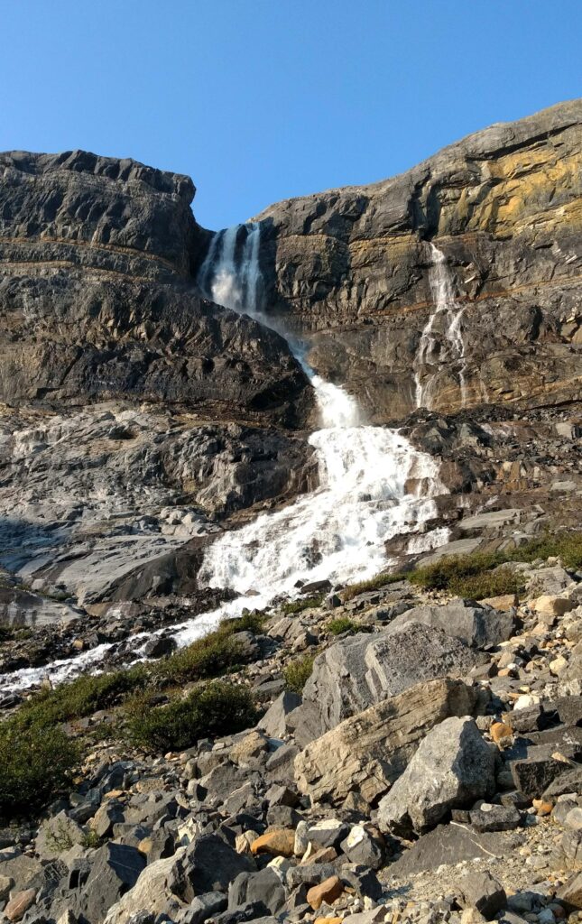 Bow Glacier Falls