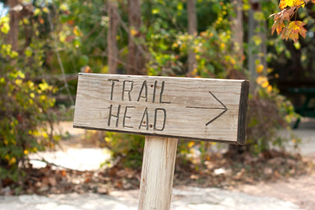 Trail Head Sign