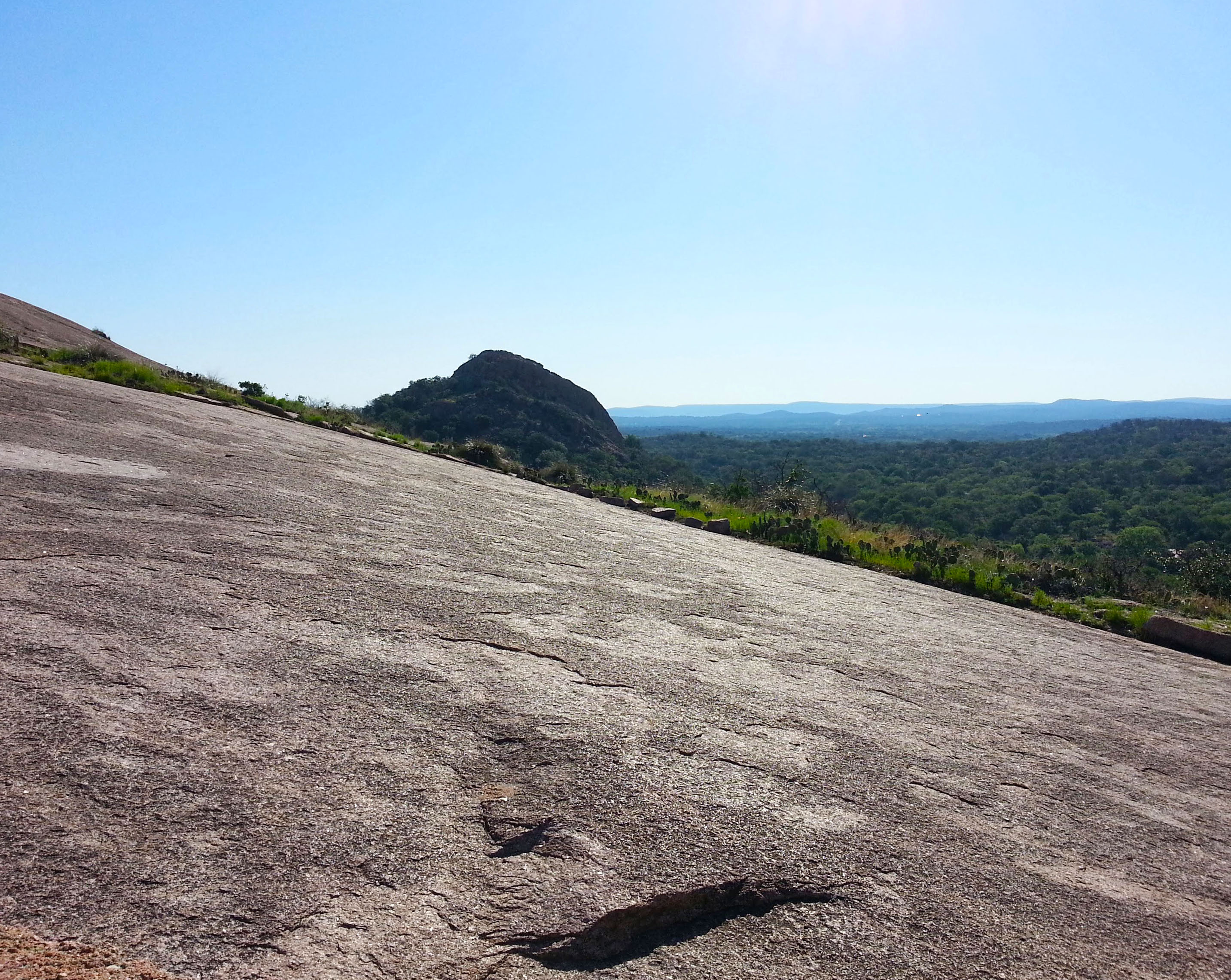 Enchanted Rock Hike, Texas Hill Country