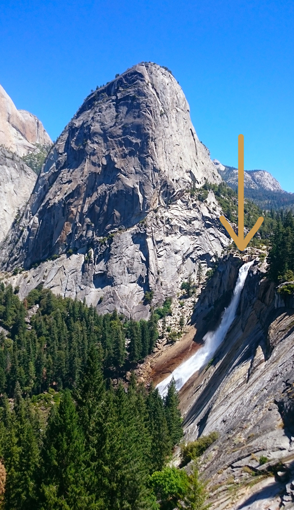 Nevada Falls Yosemite