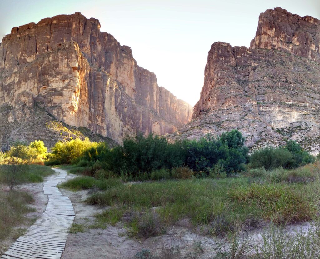 Santa Elena Canyon in Big Bend National Park