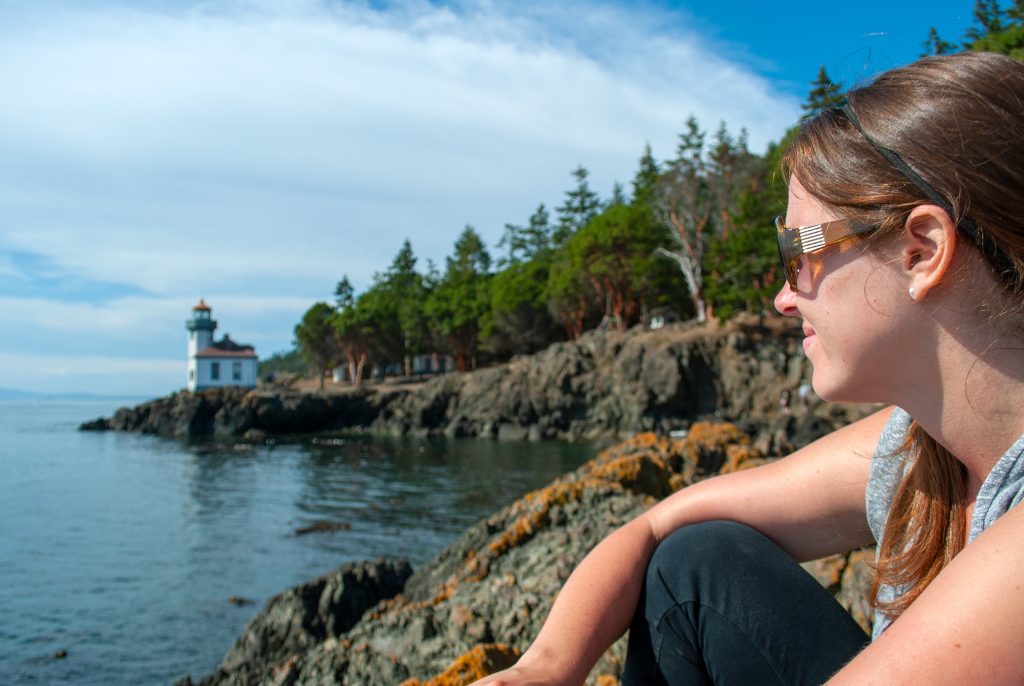 Lime Kiln Lighthouse at Lime Kiln Point State Park