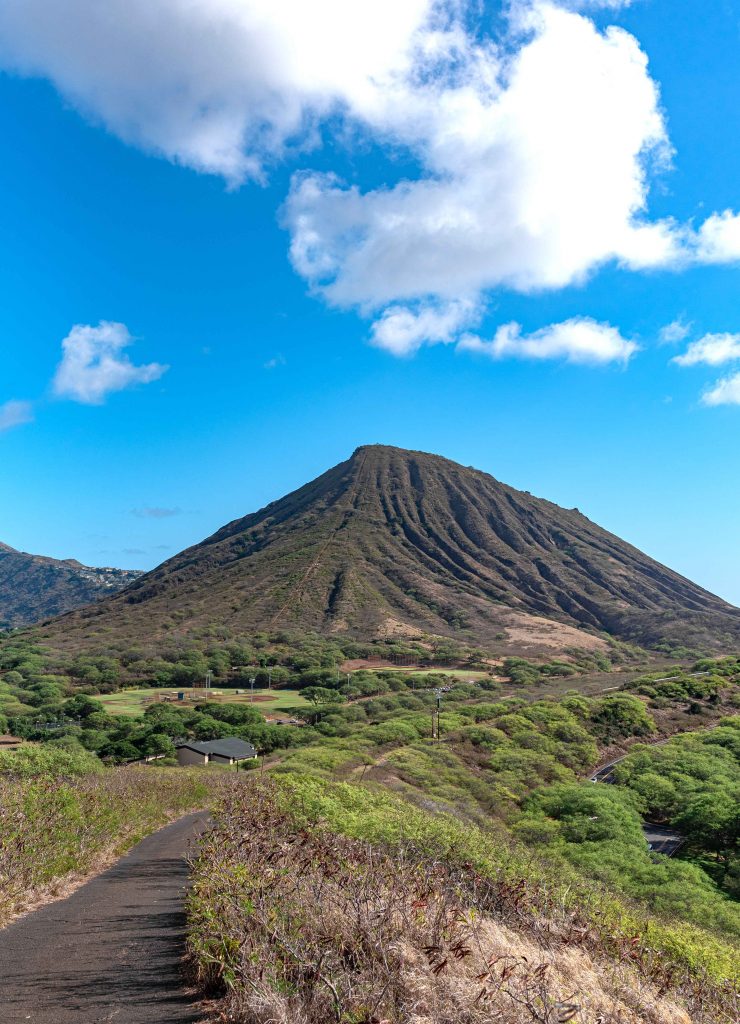 Koko Crater from Hanauma Bay Ridge Trail