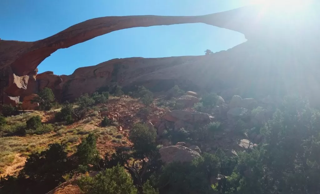 Landscape Arch in Arches National Park