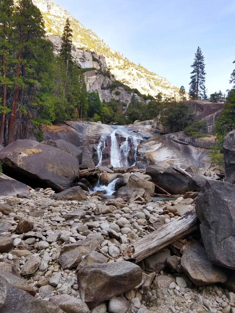Mist Falls in Kings Canyon National Park Hiking Fail