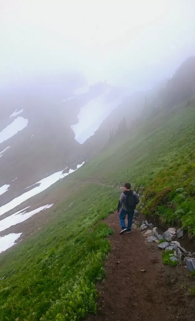Skyline Trail at Mount Rainier National Park Hiking Fail