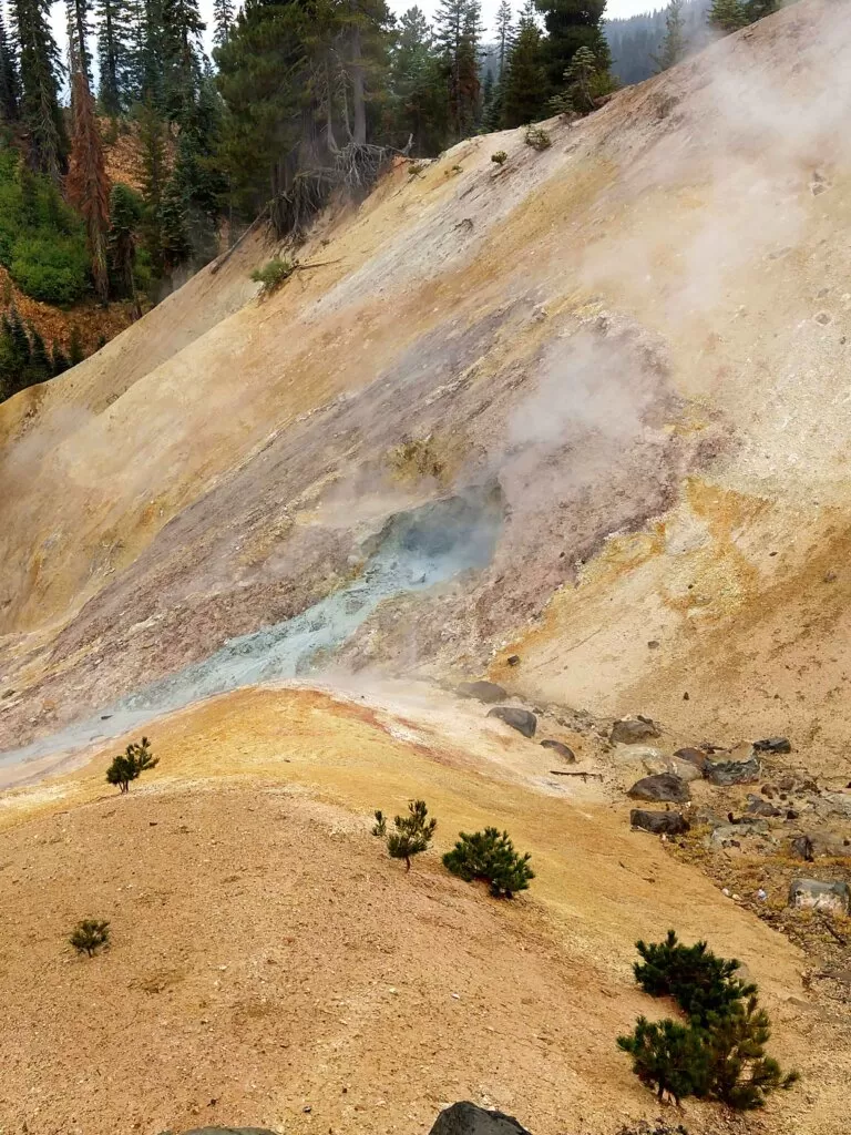 Sulphur Works Lassen Volcanic National Park
