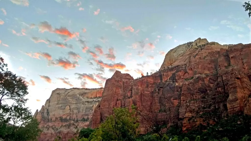 Zion Canyon Sunrise