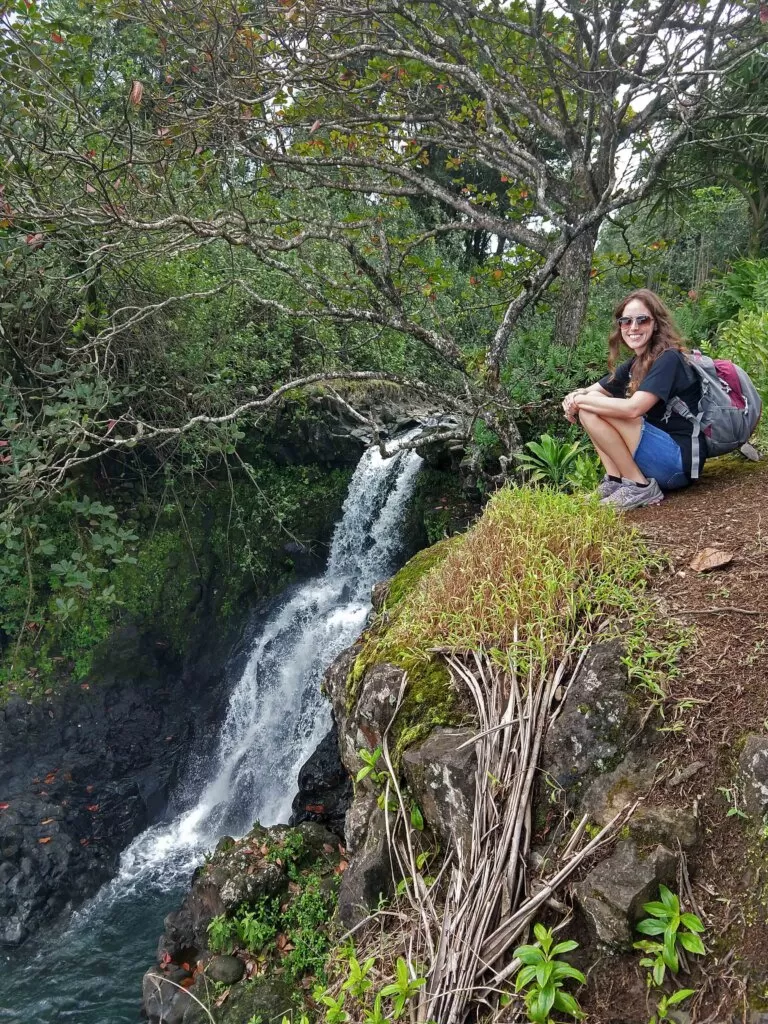 Road to Hana Waterfall Maui Hawaii Vacation