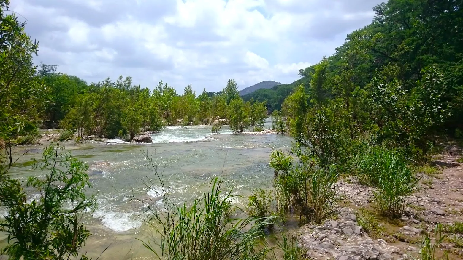 Frio River in Garner State Park, Texas Hill Country