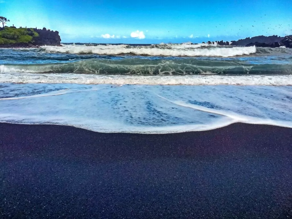 Maui Hawaii Vacation Black Sand Beach