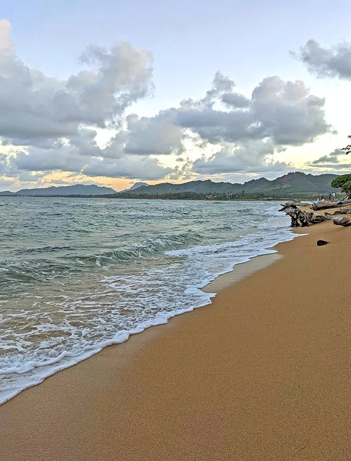 Beach in Kauai